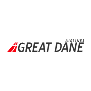 Great Dane logo on a white background.